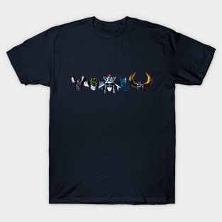 Super Classic Mechas Assembled T-Shirt